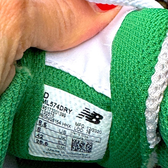 New Balancece Ml 574 Suede Sneakerss - Picture 4 of 4